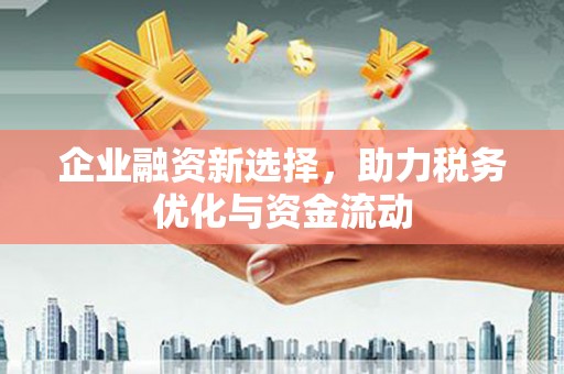 西港企业融资新选择，助力税务优化与资金流动