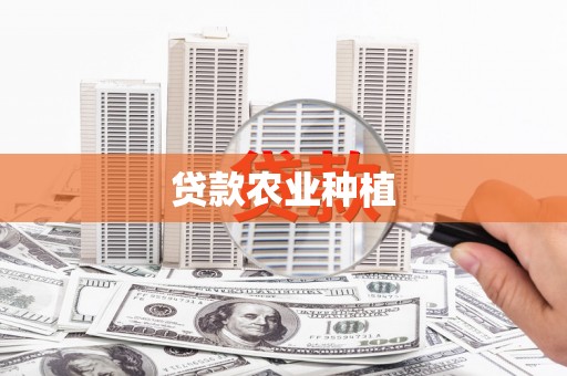 西港贷款农业种植