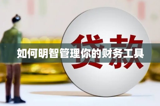 西港如何明智管理你的财务工具