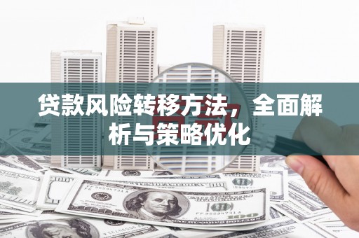 西港贷款风险转移方法，全面解析与策略优化