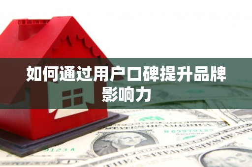 西港如何通过用户口碑提升品牌影响力