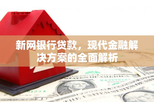 西港新网银行贷款，现代金融解决方案的全面解析