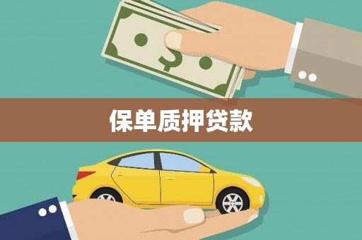 西港保单质押贷款