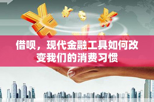 西港借呗，现代金融工具如何改变我们的消费习惯