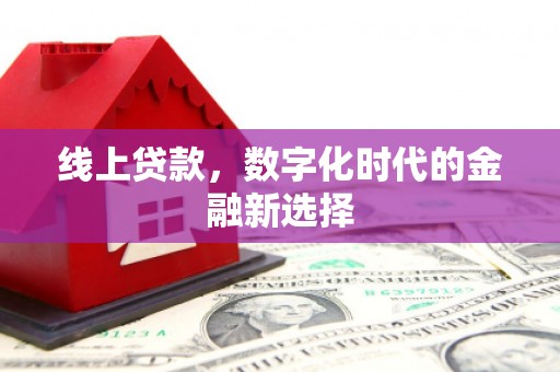 西港线上贷款，数字化时代的金融新选择