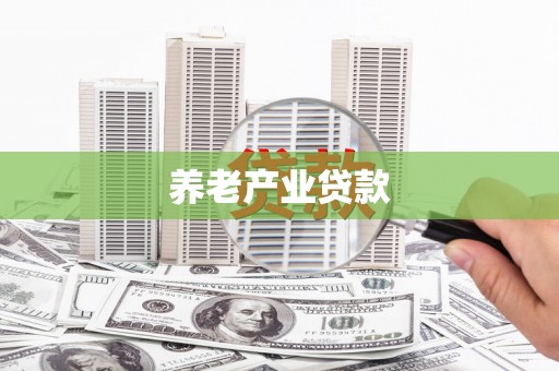 西港养老产业贷款