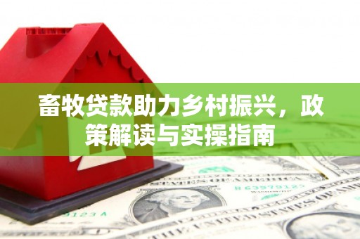 西港畜牧贷款助力乡村振兴，政策解读与实操指南