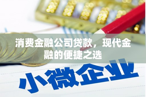 西港消费金融公司贷款，现代金融的便捷之选