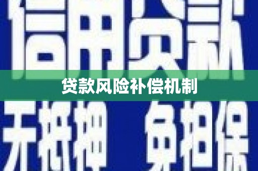 西港贷款风险补偿机制