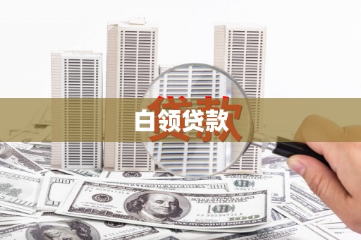 西港白领贷款